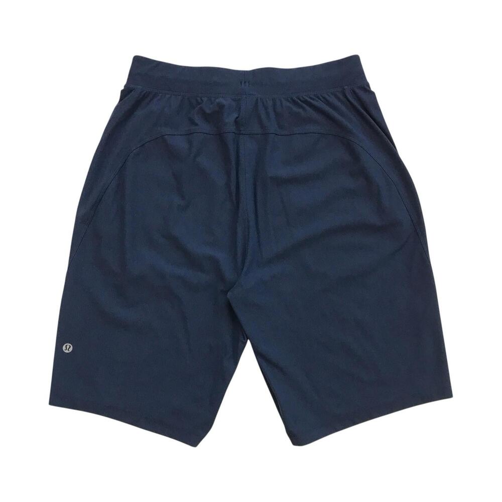 LULULEMON Fundamental Shorts Mens Small S Blue 9” Unlined pace t.h.e Running Gym